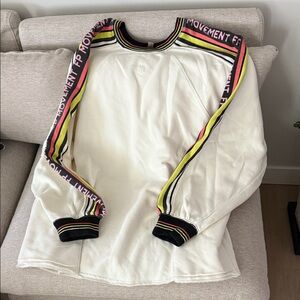 FP Movement by Free People White Crew Neck Sweater